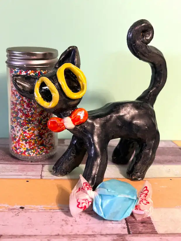 Black Cat Ceramic - Charlie