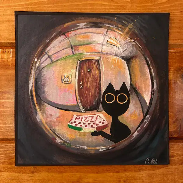 Peephole Art Print