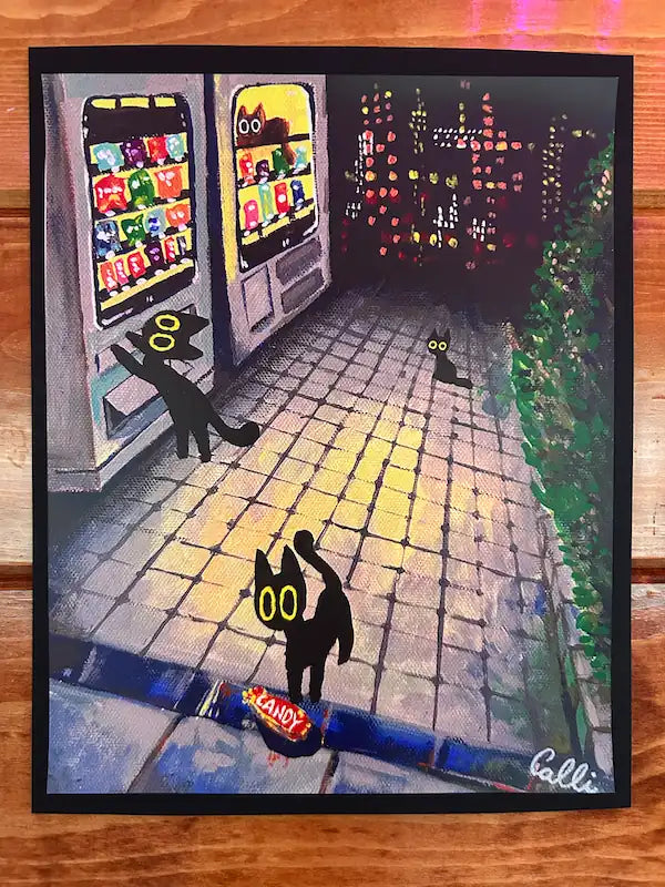 A Dark Alleyway Art Print