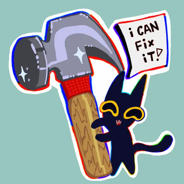 I Can Fix It! Sticker