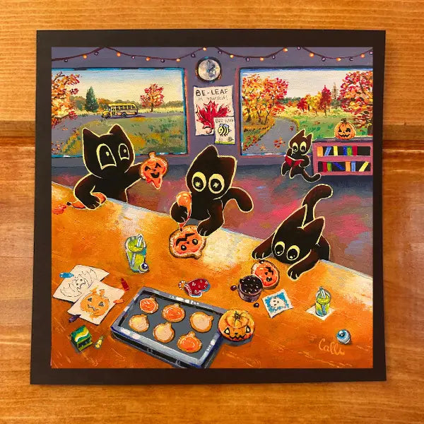 Making Cookies Art Print