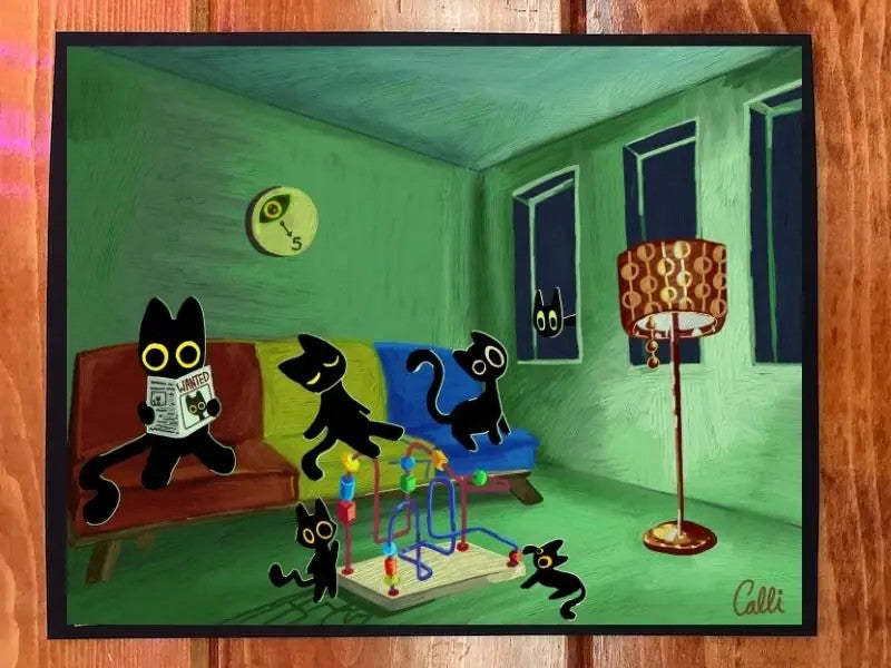 Waiting Room Art Print